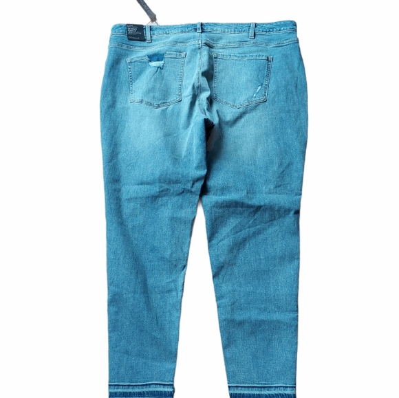 Lane Bryant midrise stretch skinny ankle jeans - Picture 3 of 9